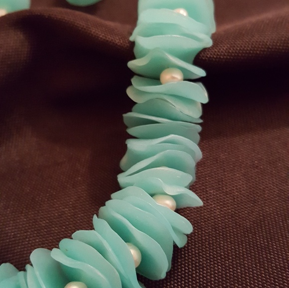 Handmade Polymer Clay Necklace & Earring set - Picture 3 of 4